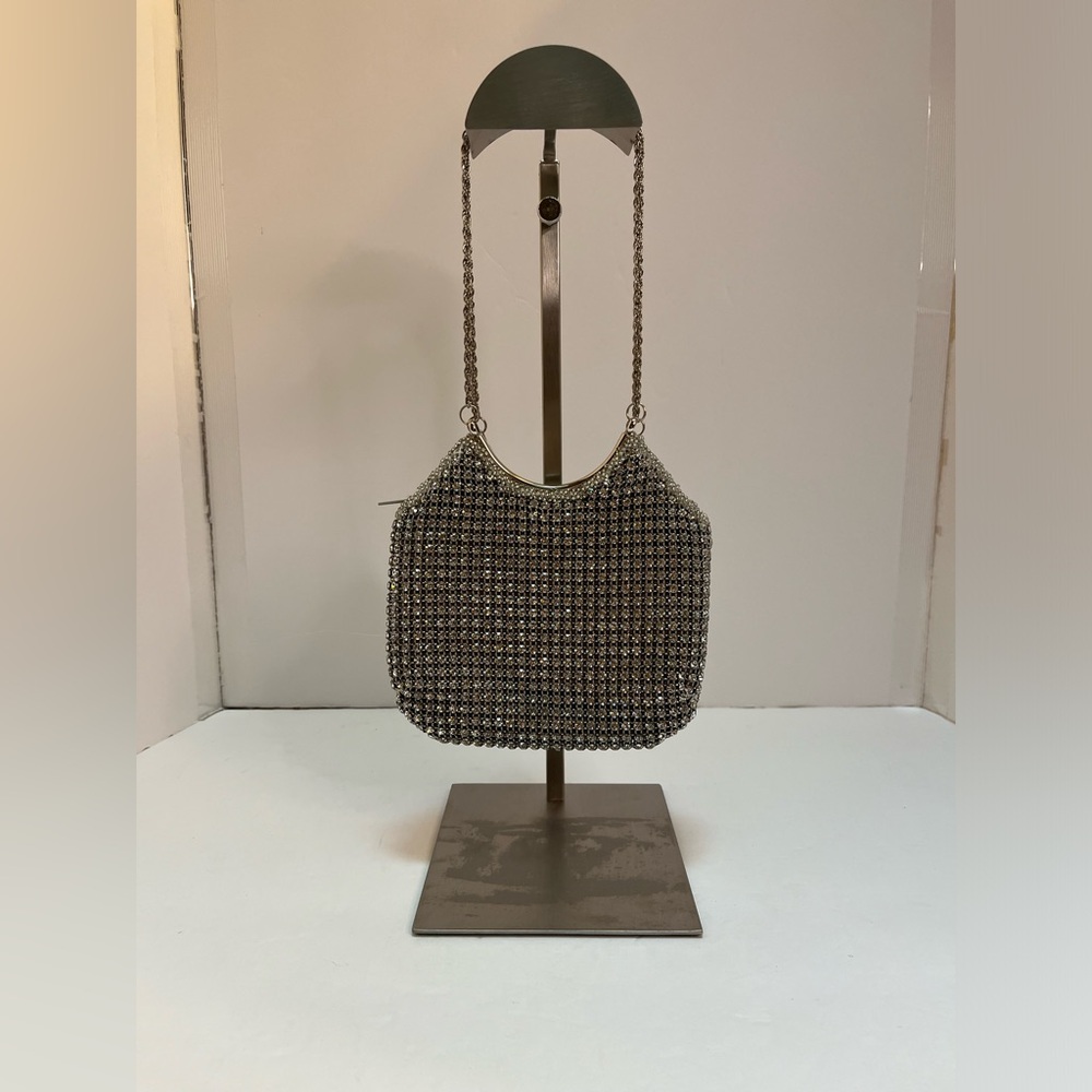 Franchi Vintage Handbags Pincess Black/Ringstone